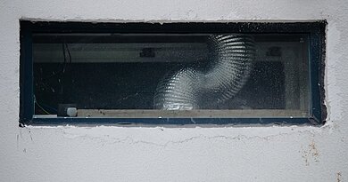 Kanał wentylacyjny systemu rekuperacji w domu jednorodzinnym